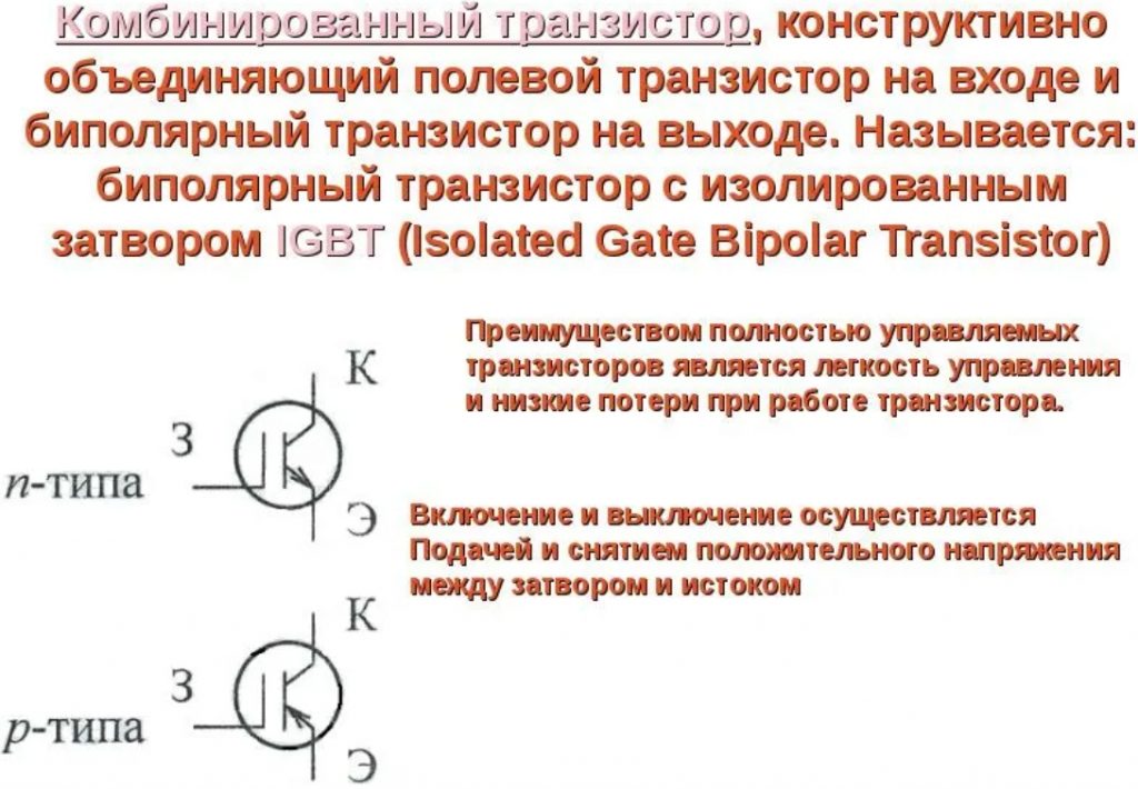 Полевой транзистор схема. Полевой транзистор обозначение IGBT. Биполярный транзистор с изолированным затвором. Униполярные транзисторы с изолированным затвором.