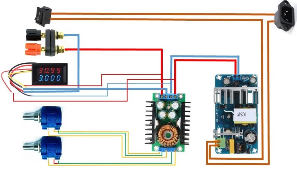 Регулирующие блоки питания своими руками, лабораторный источник питания ...