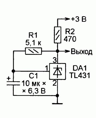 L7805 схема источника тока