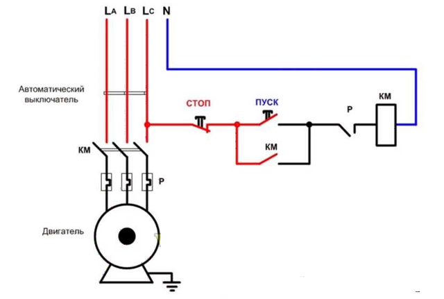 Как подключить магнитный пускатель — инструкция со схемами